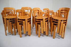 Set of 28 Dining Chairs by Bruno Rey for Kusch and Co, Zwitserland